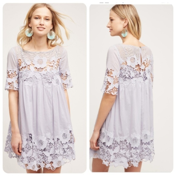 Holding Horses Magnolia Lace Dress in Lilac - Picture 9 of 11